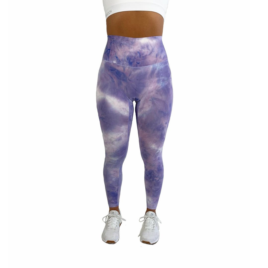 Legging Comfy Tie dye Lila