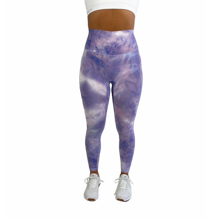 Legging Comfy Tie dye Lila