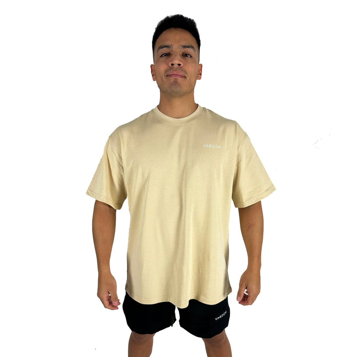 Polera Oversize beige