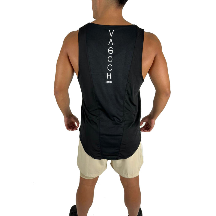 Polera Tank Aero Negra