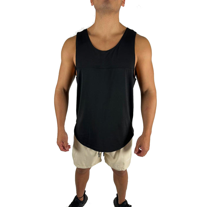 Polera Tank Aero Negra