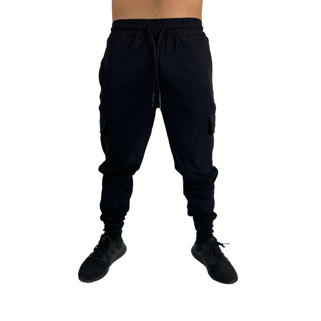 Pantalón cargo negro