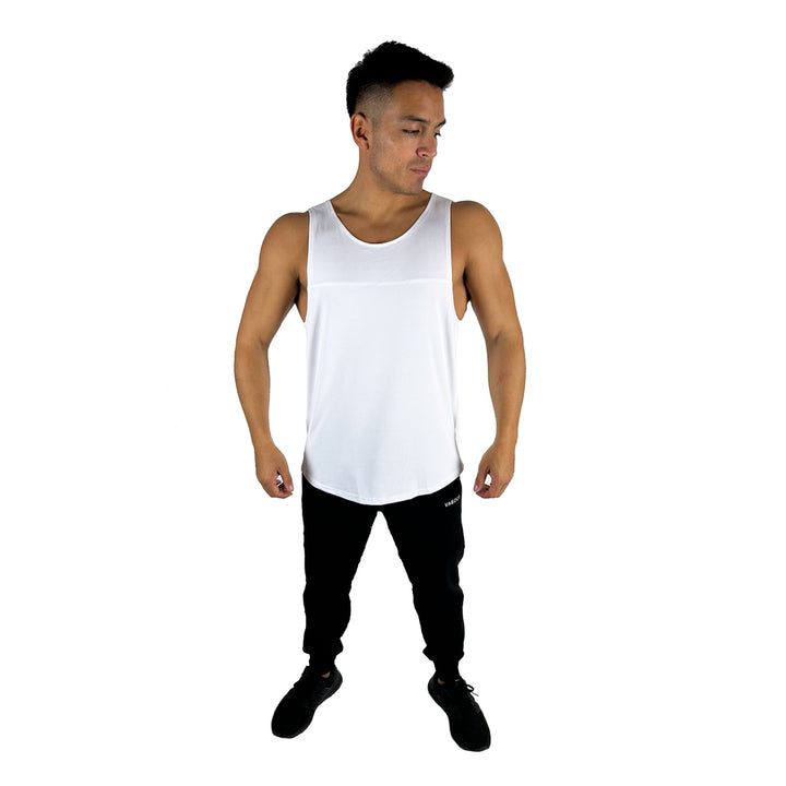 Polera Tank Aero blanca