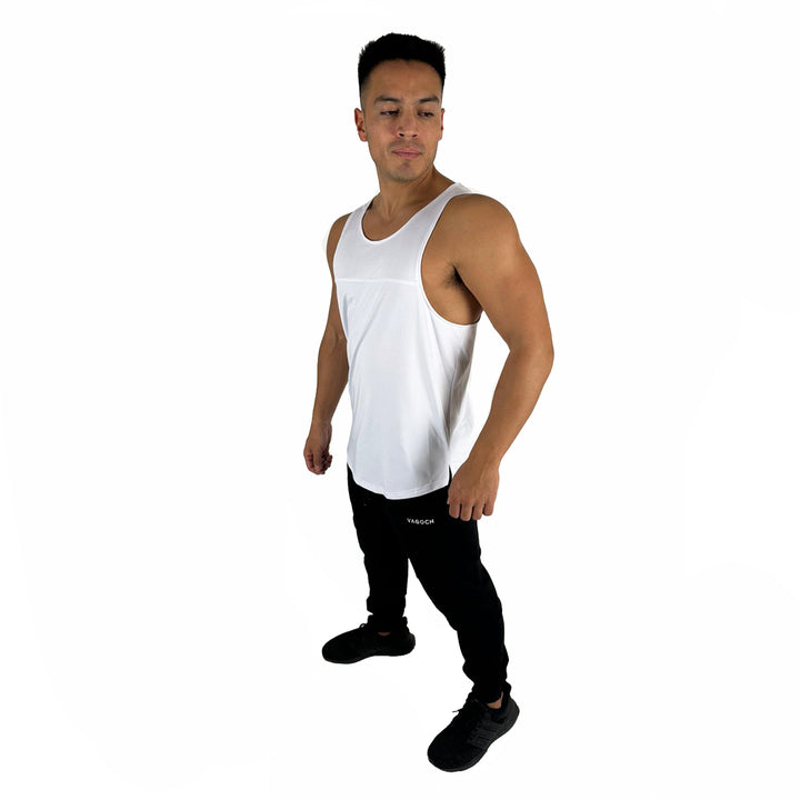 Polera Tank Aero blanca